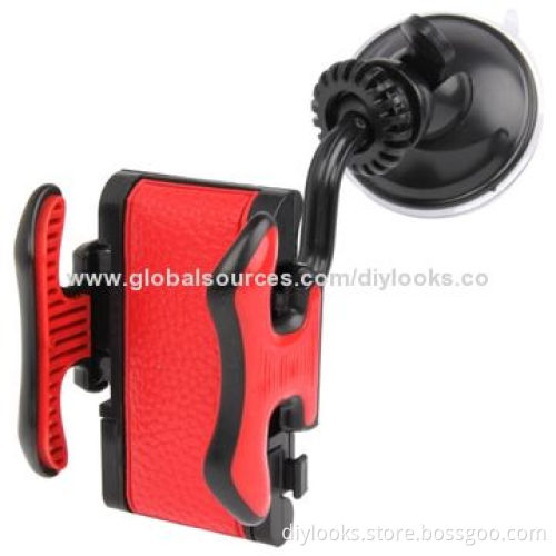 Luxury Leather Skin Dual-use Universal Car Mount